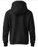 Adro Men'S Cotton Neck Hooded Sweatshirt (H21-M-Dba-Bl_Black_M)