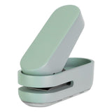 Knamoda Mini Small Hole Puncher Green Color, 10 Sheet Paper Hole Puncher Capacity Single Hole Puncher for Office Use Or Gift for