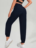 Leriya Fashion Women Trouser | High Rise Trouser | Summer Track Pants | Korean Trousers | Joggers Pants. (Large, Blue)