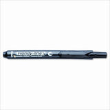 Pentel Retractable HandyLine SPermanent Markers, Black 12Count (NXS15A)