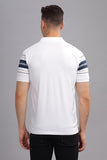 Adro Regular Fit Polo T-Shirt For Men| Printed Polo T-Shirt | Cotton Polo T Shirt Also In Plus Size|Pnop24-L1-Whnbgr-2Xl White