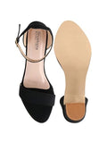 Shoetopia Girls Girls-Hn-1530 Black Heeled Sandal - 6 Uk (Girls-Hn-1530-Black),Black,6,B0CRPJDC8J