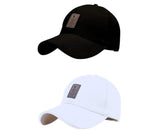 Rytoria Combo Pack Of 2 Adjustable Baseball Caps For Men & Women | Stylish Sports Cotton Caps For Boys & Girls | Free Size Casua