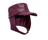 Tailorvisit Waterproof Outdoor Rain Cap With Ear Flaps | Unisex Windproof Weather Protection Hat | Maroon