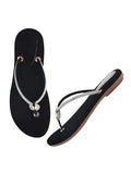 Shoeopia Embellished Strap Silver Flats For Women & Girls /Eu42,Silver,9,B0DZVPQ33Y