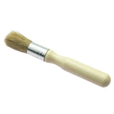 CALANDIS 4xPractical Small Painting Brush with Round Wooden Handle Bristle Paint Brush | Crafts | Art Supplies | Painting Suppli