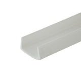 Outwater Plastics White 3/4'' Styrene Plastic U-Channel/C-Channel 36 Inch Lengths (Pack of 4)