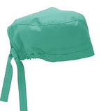 Associated Uniforms Premium Scrub Cap/Chef Cap Unisex With Sweat Band (Sea Green)