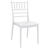 Compamia Josephine Patio Dining Chair in White (Set of 2)