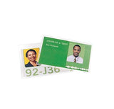 Laminating Pouches 10 Mil Credit Card Size (21/8 x 33/8) 100/box