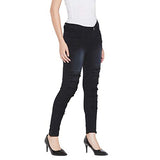 Nifty Women'S Denim Stretchable Slim Fit Jeans (1246, Black, 30)