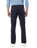 Fyltr Men'S Straight Fit Stretch Cotton Khaki Trousers - Soft Handfeel,Blue Beats,Blue Beats,36