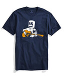 Adro Mens Graphic Printed T-Shirts (Rnr-M-Mmg-Nb_Navy_M)