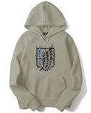 ADRO Men's Cotton Neck Hooded Sweatshirt (H22-1-WINN-CH_Beige_M)