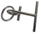 US Stainless Portable Dock Cleat 316 Stainless Steel with O-Ring for Fenders, Bumpers, Mooring Line Marine Grade