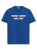Adro Men'S Solid Regular Fit T-Shirt (Rn24-Cap-Rb_Royal Blue,Royal BlueApparel,L