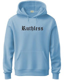 Adro Printed Cotton Hoodie For Men | Sweatshirt With Hood | H24-Ruth-Sk-M Sky Blue