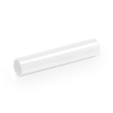 200pcs Smooth Round Tube Beads 20mm (0.8 Inch) Long Spacer Connector (Hole 2.4mm) Silver Plated Brass for DIY Craft Jewelry Maki