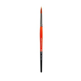 KINGART Premium Radiant 6000-8 Round Series Artist Brush, Synthetic Taklon Hair, Short Handle, for Acrylic, Oil and Watercolor P