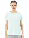 PUMPD Womens Solid Athletic Fit T-Shirt (PUMSS23WTP-007_Hint o Mint XXL)