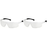Radians RS110 RadSequel Rubber Tipped Lightweight Glasses with Clear Lens, One Size