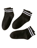 Wklouyhe Boy Socks Cute Stripe Casual Cotton Crew Socks For Girls Ladies (Stripe Socks 3 Pairs)_1417 Years