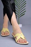 Shoetopia Casual Casual Yellow Flats For Women & Girls /Eu37,Yellow,4,B0DJJWQST6
