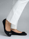 Shoetopia Girls Belly-Velvat Black Ballet Flat - 7 Uk (Girls-Belly-Velvat-Black),Black,7,B0CQK6LPX5