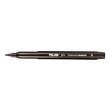 Box 10 Fine Markers Quick Dry Ink Black