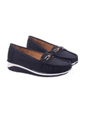 Shoetopia Upper Bow Detailed Black Loafers For Women & Gilrs /Eu38,Black,5,B0F9FMF5C9