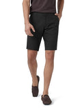 Xyxx Men Twill Cotton Chinos Shorts, Regular Fit, Solid, Pack Of 1, Cb1Sht05_32, Pitch Black, 32