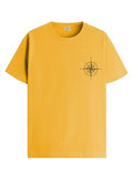 ADRO Tshirt for Men | Printed T Shirt for Men | 100% Cotton Tshirt | Graphic Printed T-Shirt | Chest Printed Tshirt | Unisex Tshirt | T-Shirts Men| RN24-STICK-COMP-MU-L Mustard,Mustard