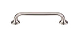 Top Knobs TK594BSN Mercer Collection 5-1/16 Oculus Oval Pull, Brushed Satin Nickel