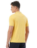 Fyltr Men'S Slim Fit Polo T-Shirt With Contrast Tipping Collar - Soft Handfeel,Golden Sunset,Golden Sunset,M
