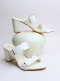 Shoetopia Girls Girls-Heel-990 White Heeled Sandal - 8 Uk (Girls-Heel-990-White),White,8,B0CRPFWHBK