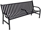 Oakley Metal Garden Bench
