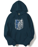 ADRO Men's Cotton Neck Hooded Sweatshirt (H22-1-WINN-SB_Teal_S)