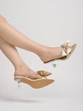 Shoetopia Womens Ultra Golden Heeled Sandal - 7 Uk (Ultra-Golden),Golden,7,B0CMXR4BTX