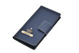 Ahimsa Leather Personalized Classy Leather Travel Wallet For MenS & WomenS | Customized Unisex Travel Wallet With Name & Charm