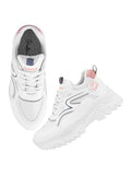 Shoetopia Casual White Sneakers For Women /Eu37,White,4,B0DK7FCDNC