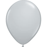 Qualatex 11 Gray Latex Balloons (100ct) by Pioneer Balloon Company