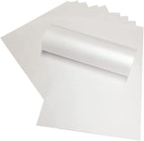 10 Sheets 12 x 12 Scrapbook Card 290gsm Decorative Craft Card (Frost White)