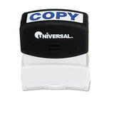 Message Stamp, COPY, PreInked/ReInkable, Blue