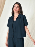 Toplot Jumpsuit For Women || Coordset For Women || Co Ord Western (Jump-Suit-5225-Teal-L),Teal,,B0DSWBZ3DM