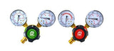 SA Oxygen and Acetylene Regulators Welding Gas Gauges Pair Rear Entry LDP series Check all the pictures and read the ful