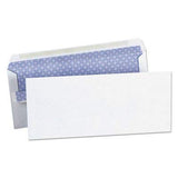 SelfSeal Business Envelope, Security Tint, #10, 4 1/8 x 9 1/2, White, 500/Box