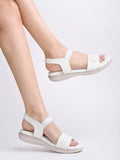 Shoetopia Women'S Block Heel Sandal (8 Uk),White,8,B0CSN4T4KC