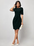 Oomph! Women'S Western & Fusion Wear Stetchable Party Dress For Women Green - Md959,Forest Green,Forest Green,Xl