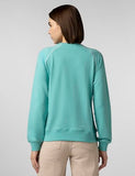 Fyltr Women'S Solid Color Raglan Sweatshirt With Full Sleeve - Round Neck | Contrast Flatlock Stitch Detailing | Casual Winterwear For Women Tropical Teal,Tropical Teal,Tropical Teal,S
