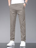 Toplot Men'S Stylish Slim-Fit Casual Trousers (Casual-Trouser-5226-Dolphin-30),Dolphin,30,B0DW3TTX5W
